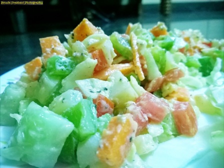 Mexican Cheese Vegetable salad