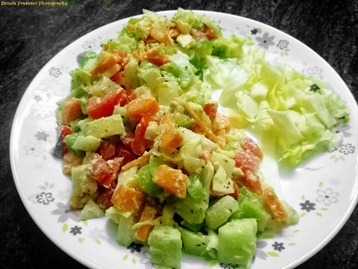 Mexican Cheese Vegetable Salad